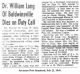 Dr. William M. Long